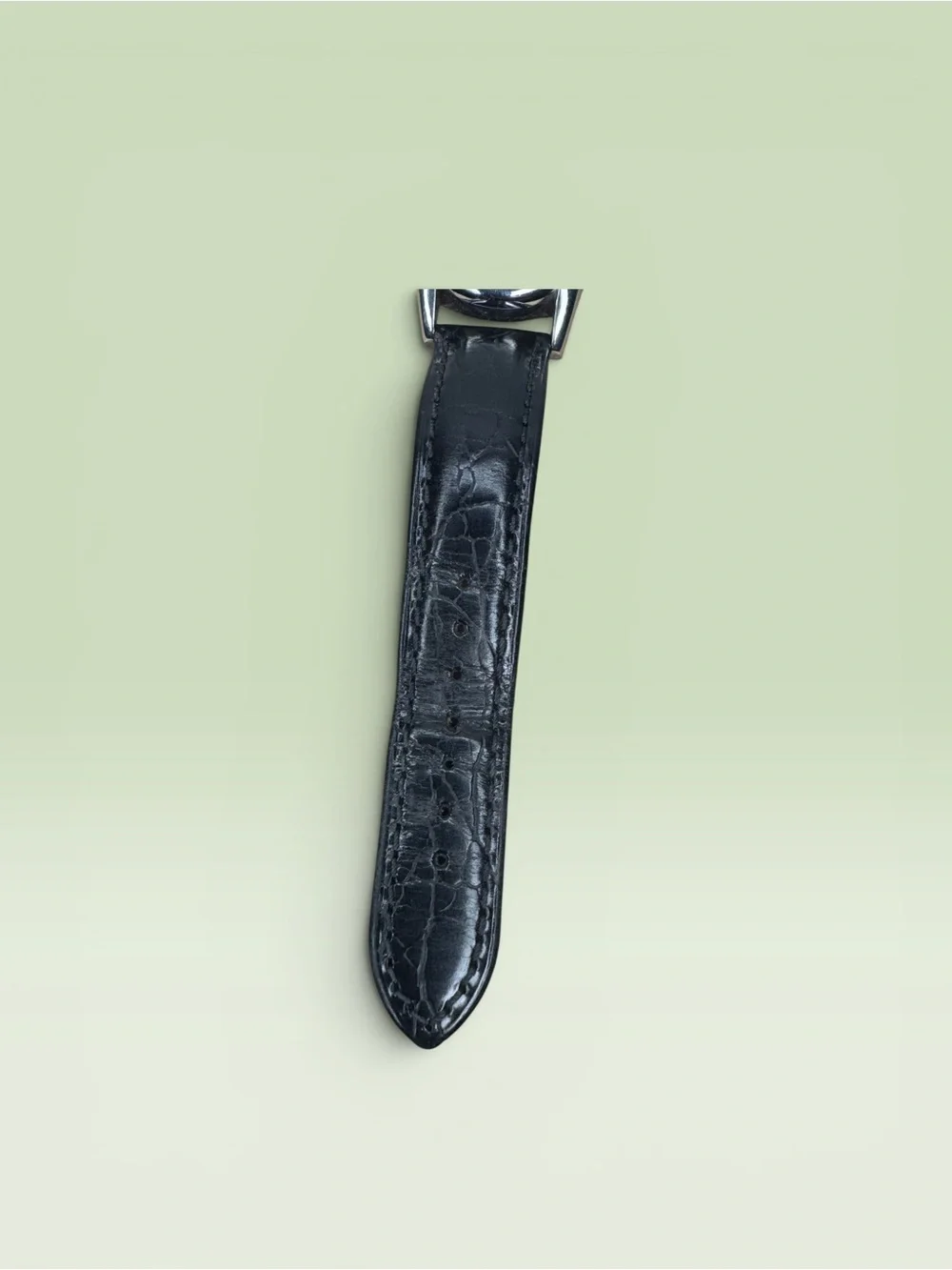 Coach Carlyle Croc Embossed Watch